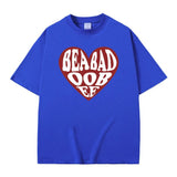 Singer Beabadoobee Heart Graphic Print Tshirt Men Women Casual