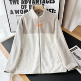 Women Hoodie Polar Fleece Loose Sports