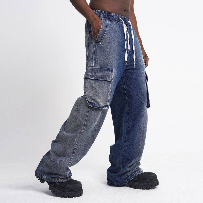 Men Jeans Old Punk Hip Hop