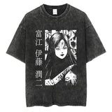 Hip Hop Streetwear Oversize Acid T Shirt For Men Women