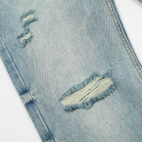 Men Jeans Hip Hop Loose Hole Distressed