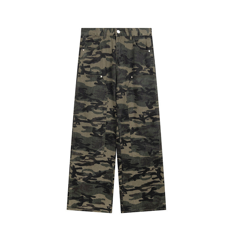 Cargo Pants Retro Retro Hip Hop Camouflage Cityboy