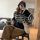 Women Pullover Sweater Loose Pullover