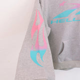 Hellstar Hoodie gradual change color print hoodie fall loose sweater