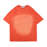 Men T-Shirt Gradient Oversize Versatile