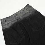 Men Jeans Fashion Gradient Inkjet