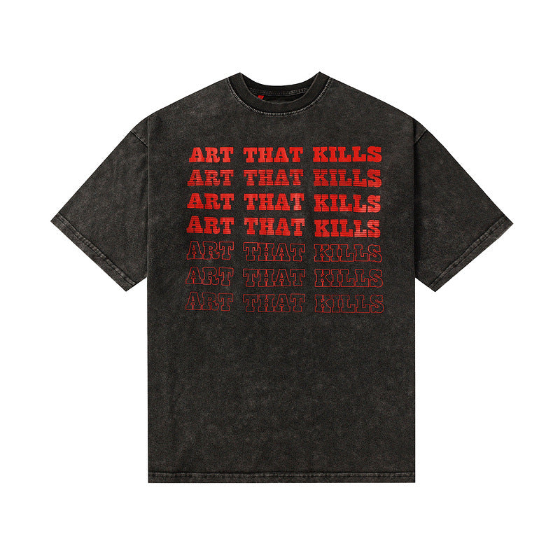 Gallery Dept T Shirts Old Washed black T Shirts