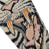 Kapital Sweater Vintage Jacquard Tiger Totem Knitted round Neck Japanese-Style Retro Knitted Pullover Sweater