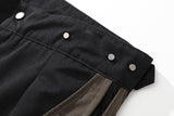 Cargo Pants Stitching Fashion Suit Pants