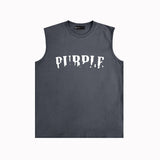 Purple Brand Tank T Shirts Sleeveless T-shirt Vest