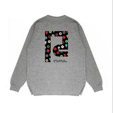 Purple Brand Long Sleeve T-Shirt Fashion Loose Long Sleeve Top