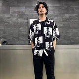 GUILTYPARTIES TIGER Shirts Jazz Yosuke short-sleeved shirt