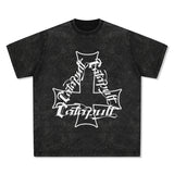 Unisex T Shirt Vintage Casual Street