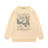Women Sweater Jacquard Knitted Sweater Versatile