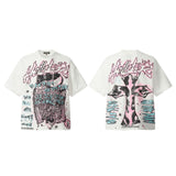 Hellstar T Shirt Iverson, James Star vintage short sleeve T-shirt