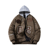 Mens Vintage Jackets Flight Suit Jacket Padded Jacket Autumn Warm Baseball Suit Cotton Suit