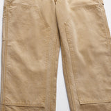 Men Jeans Solid Color Stitching Loose Leisure Workwear