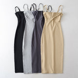 Women Dresses Sexy Pleated Suspenders Dress Summer