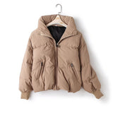 Women Cotton Coat Loose and Warm Idle Style down Jacket