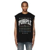 Purple Brand Tank T Shirts Sleeveless T-shirt Vest