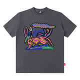 Men's T-shirt Creative Astronaut Bear Print