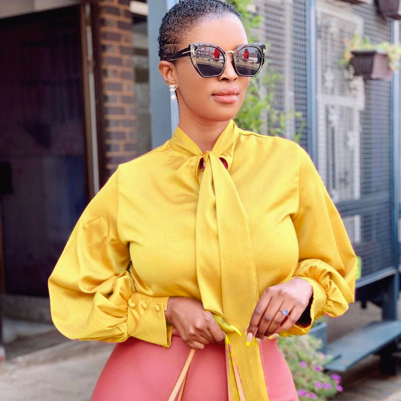 Women Tops Long Sleeve Solid Color Long Sleeve Shirt