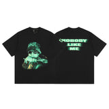 Vlone T Shirt Spring Summer Pattern Crew Neck
