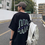 Men T Shirt All-Matching Casual Trendy Teenagers