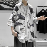 Men Shirts Summer Loose and Handsome Easy Matching Coat