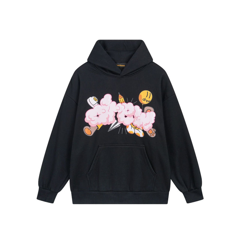 Drew House Hoodie Loose Casual Fleece Hoodie