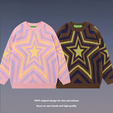 Women Sweater Couple Knitted Sweater Men and Women