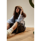 Unisex Shirt Patchwork Stripes