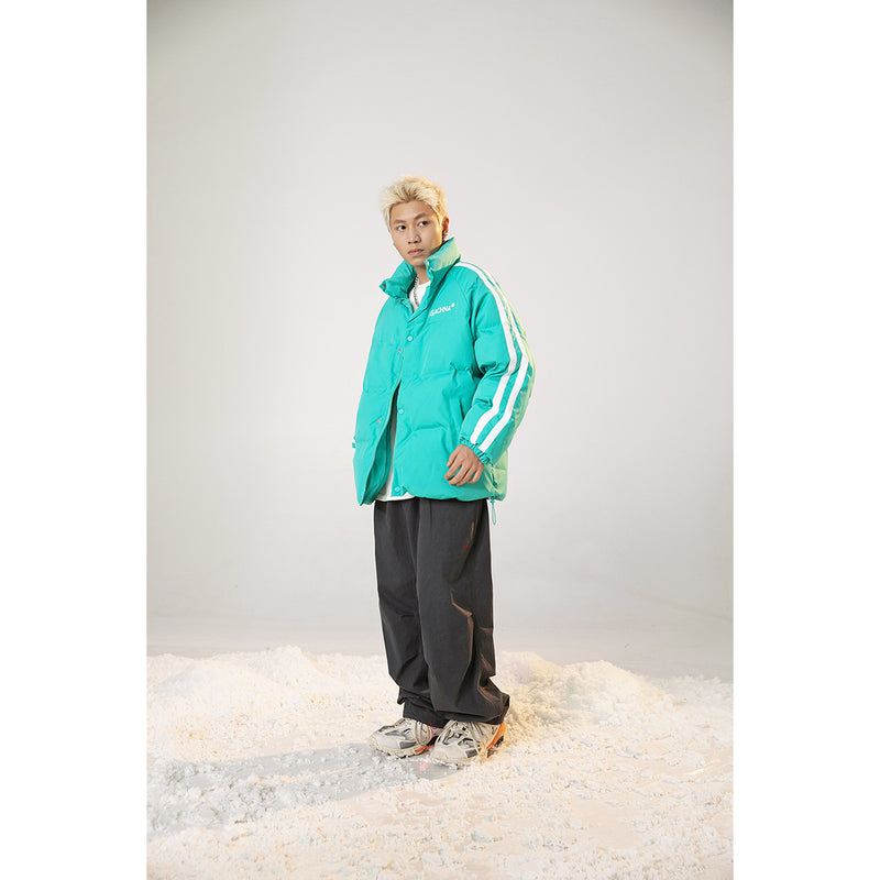 Unisex Coat Vintage Men and Women Couple Cotton-Padded Coat