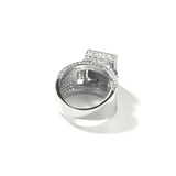 Rings Vintage Square Diamond Ring Hip Hop American Spectrum St. Valentine's