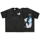 Unisex T Shirt Short Sleeve T-Shirt Men's Loose