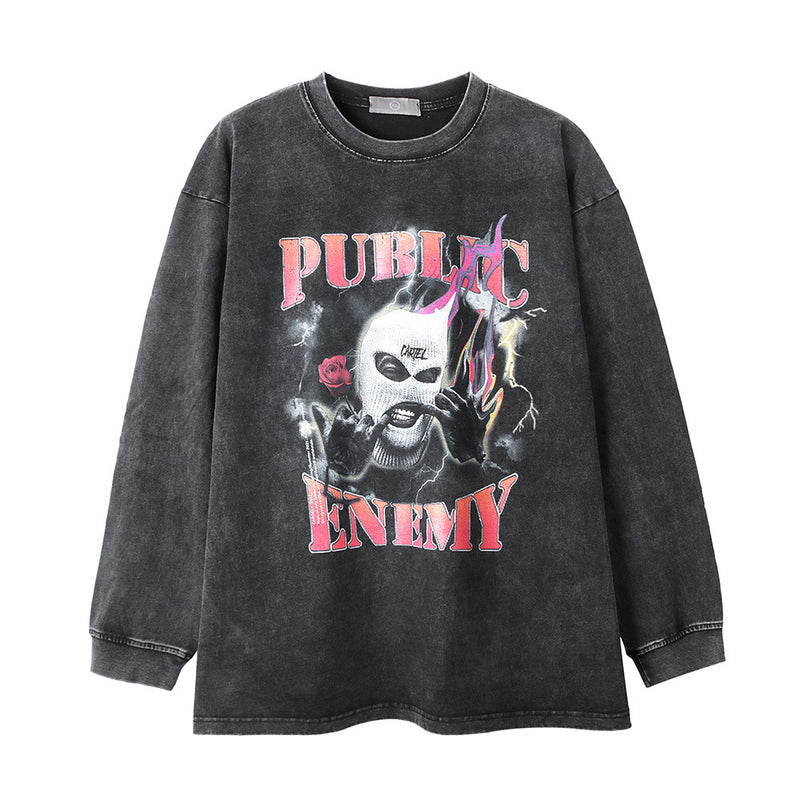 Men Long Sleeve T-Shirt Personalized Printing
