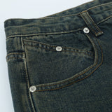 Men Jeans Retro Casual Loose
