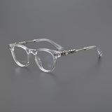 CHH Chrome Hearts Glasses Pure Titanium Ultra Light Myopia Anti-Blue Light Glasses Frame