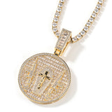 Jewelry Summer Cross Pendant Full Diamond Necklace Spectrum Far East