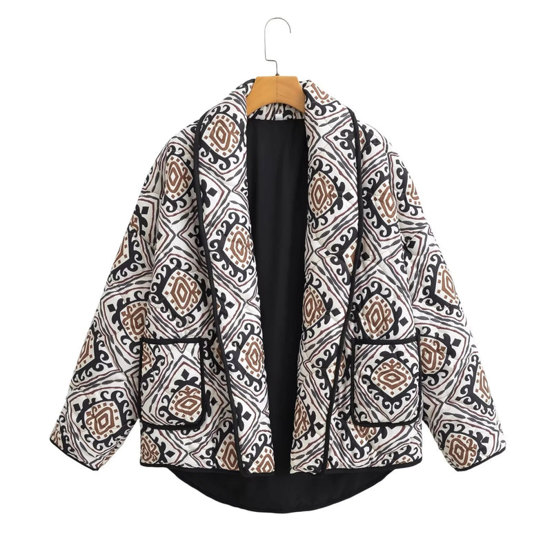 Women Cotton Coat Fashion Baggy Coat