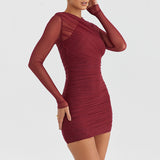 Women Dress Voile Transparent Sexy Hot Girl