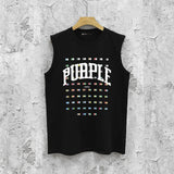 Purple Brand Tank T Shirts Sleeveless T-shirt Vest