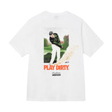 UNDEFEATED T Shirts Crew Neck Men's and Women's Loose
