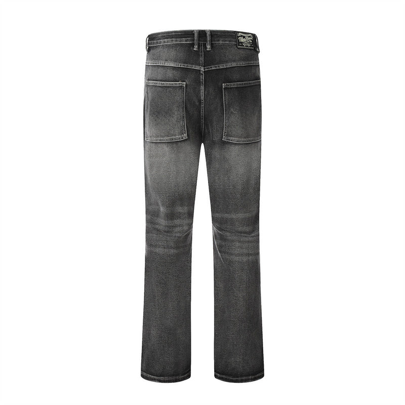 Men Jeans Heavy Distressed Loose Casual