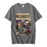 J Cole - Neighbors Comic Book Parody T-shirt Band Cole Music