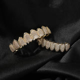 Grillz 8-tooth zircon braces Hiphop Grillz Spectrum
