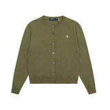Ralph Lauren Knitted sweaters ceiling level ruff pony standard knitted cardigan sweater
