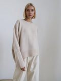 Women Work Business Casual Sweaters Knitwear Loose Sweater