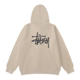 Stussy Hoodie Zip Cardigan Hooded Sweater