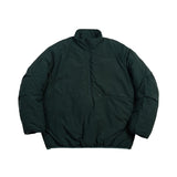 Unisex Coat Stand Collar Coat Vintage Zipper Cotton-Padded Jacket